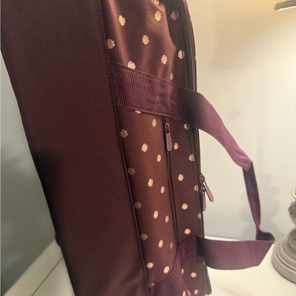 Thirty-One Rolling Duffle in Twinkling Plum - Picture 3 of 4